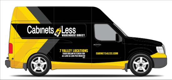 Vehicle wrap design, panel layout